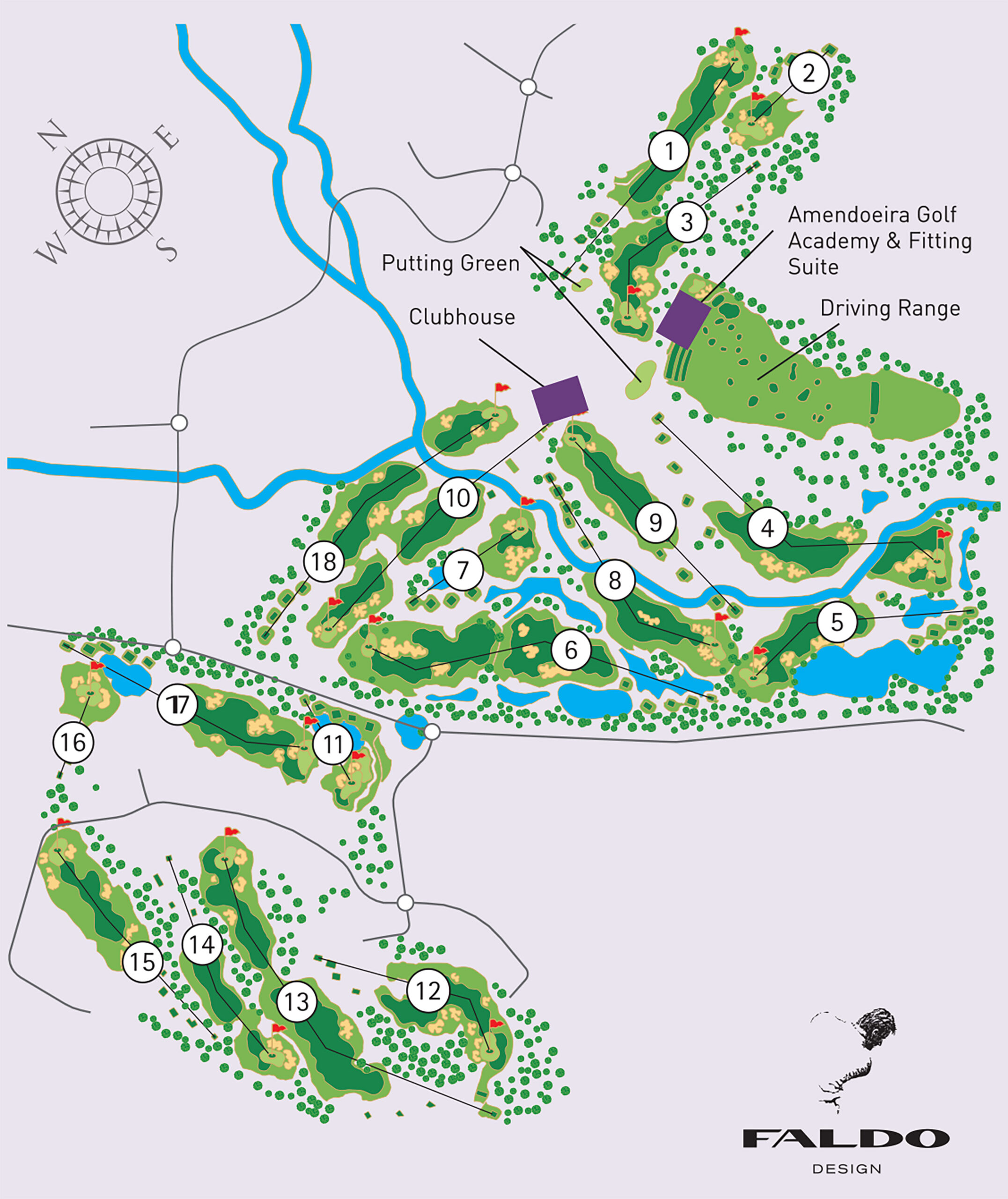 ALGARVE_GOLF-FALDO-COURSE-MAP ALGARVE_GOLF-FALDO-COURSE-MAP